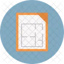 Architect Blueprint Home Icon