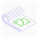 Architectural Map  Icon