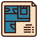 Architecture plan  Icon