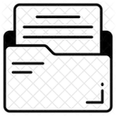 Folder Open Source Files And Folder Icon