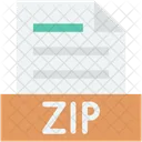 Archive File Zip Icon