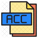 Acc Formato De Archivo Tipo Icono