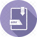 Amr Archivo Formato Icono