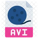 Archivo avi  Icono