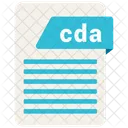 Archivo cda  Icono