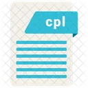 Archivo cpl  Icono