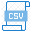 Archivo CSV Icono