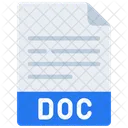 Archivo doc  Icono