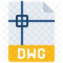 Archivo dwg  Icono