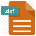 Dxf Archivo Documento Icono