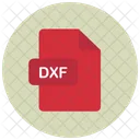 Dxf Archivo Extension Icono