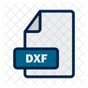 Dxf Archivo Formato Icono