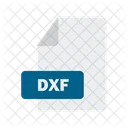 Dxf Archivo Formato Icono