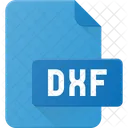 Dxf Extension Archivo Icono