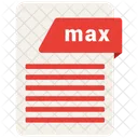 Maximo Archivo Formato Icono