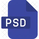 Archivo psd  Icono