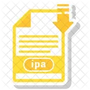 Ipa Archivo Formato Icono