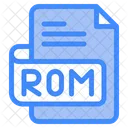 Rom Documento Archivo Icono