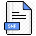 Snf Archivo Formato Icono