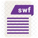 Swf Archivo Formato Icono