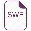 Swf Archivo Documento Icono