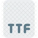 Archivo ttf  Icono