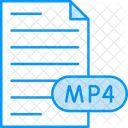 Archivo de vídeo mpeg  Icono