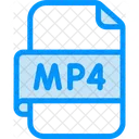 Archivo de vídeo mpeg  Icono