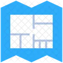 Real Estate Architecture Area Icon