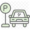 Area Car Estate Icon