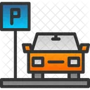 Area Car Estate Icon