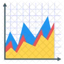 Area Chart  Icon