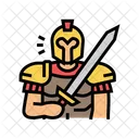 Ares Greek God Icon