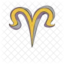 Aries Zodiac Sign Icon