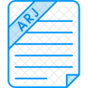 Arj Compressed File  Icon