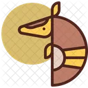 Armadillo Pet Animal Icon