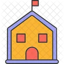 Army Base Military Base Building Icon