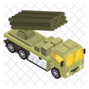 War Truck Military Truck Armoured Truck Machine Icon