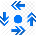 Around Arrow Navigation Arrow Direction Arrow Icon