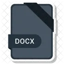 Docx Arquivo Formato Ícone