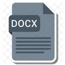 Docx Arquivo Formato Ícone