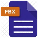 Fbx Arquivo Documento Ícone