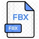 Fbx Arquivo Formato Ícone