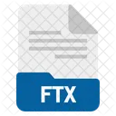 Ftx Arquivo Formato Ícone