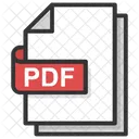 PDF Arquivo Extensao Ícone