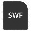 Swf Arquivo Extensao Ícone