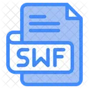 Swf Documento Arquivo Ícone