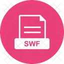 Swf Arquivo Extensao Ícone