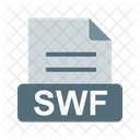 Swf Arquivo Extensao Ícone