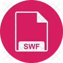 Swf Arquivo Extensao Ícone